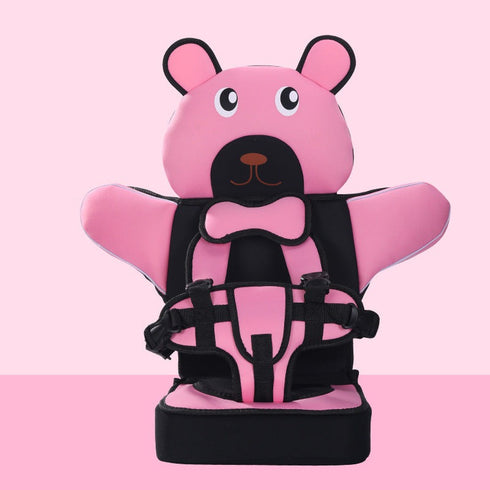 🐻 مقعد السلامة المحمول بتصميم الدب: راحة وأمان لطفلك أينما ذهبت!
