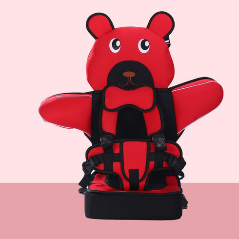 🐻 مقعد السلامة المحمول بتصميم الدب: راحة وأمان لطفلك أينما ذهبت!