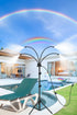 New adjustable standing atomizing nozzle system, outdoor cooling portable automatic garden sprayer
