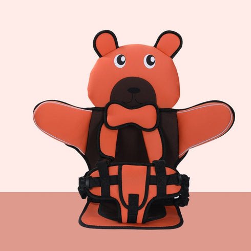 🐻 مقعد السلامة المحمول بتصميم الدب: راحة وأمان لطفلك أينما ذهبت!