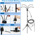 New adjustable standing atomizing nozzle system, outdoor cooling portable automatic garden sprayer