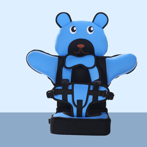 🐻 مقعد السلامة المحمول بتصميم الدب: راحة وأمان لطفلك أينما ذهبت!