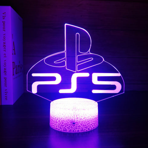 اضاءة ثلاثية الابعاد لغرف الألعاب