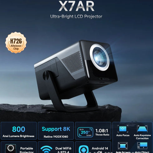 بروجكتر منزلي ذكي محمول X7AR