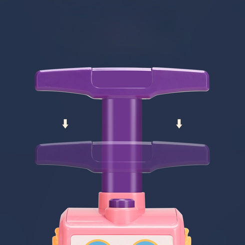 سيارة البالون الهوائية التعليمية للأطفال