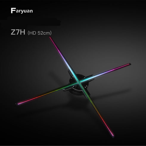 شاشة عرض 3D هولوجرام 52cm