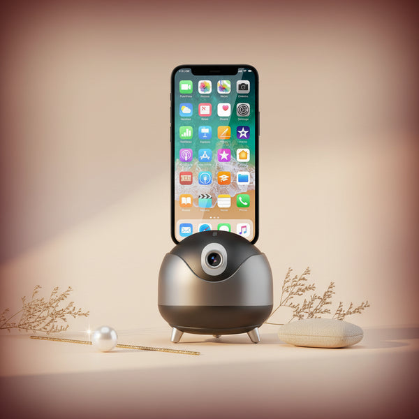 حامل التتبع الذكي 360 درجة لتصوير الفيديو بالبلوتوث — إكسسوار من ريال بلس قطر