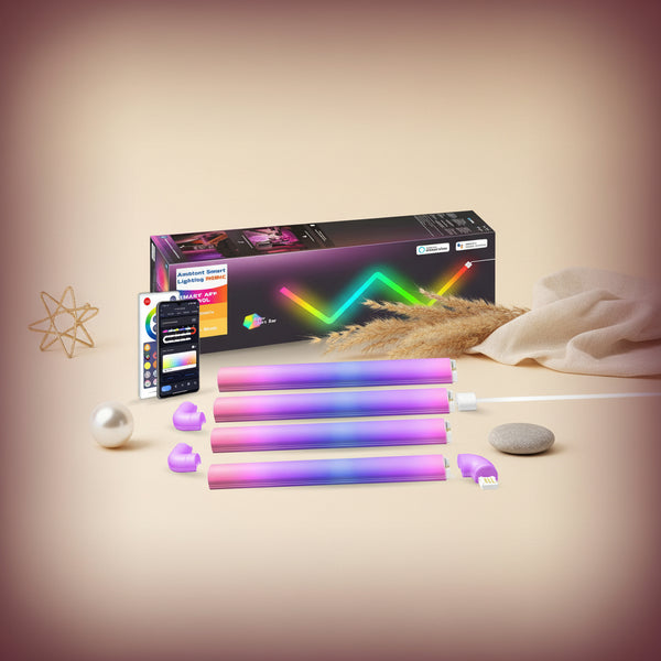 ألواح إضاءة RGB ذكية للجدار تحوّله إلى لوحة فنية متغيّرة — ديكور عصري من ريال بلس قطر
