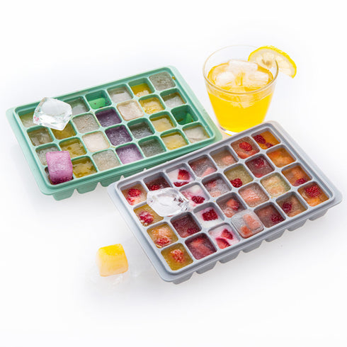 قالب ثلج من السيلكون مع غطاء