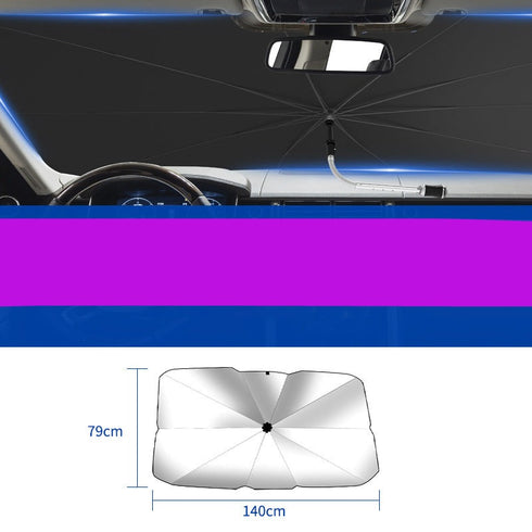 مظلة سيارة داخلية حجم كبير