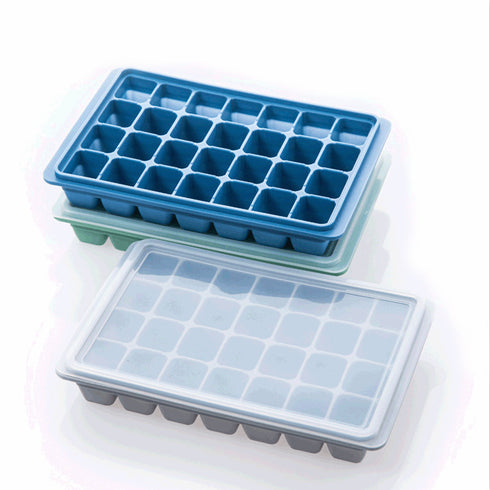 قالب ثلج من السيلكون مع غطاء