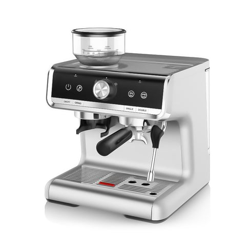 مكينة قهوه احترافية مع مطحنة