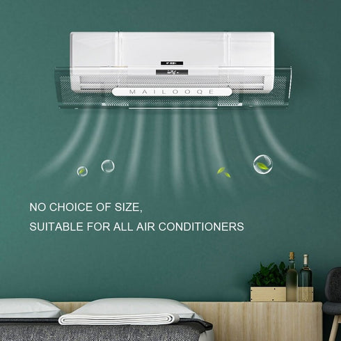 مصد هواء التكييف شفاف